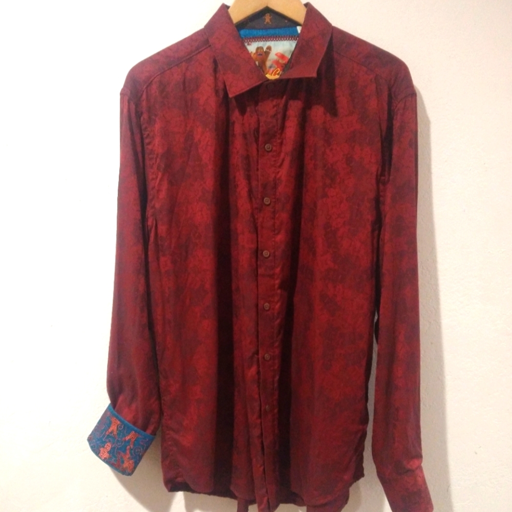 Robert Graham Gingerbread Button Down Shirt